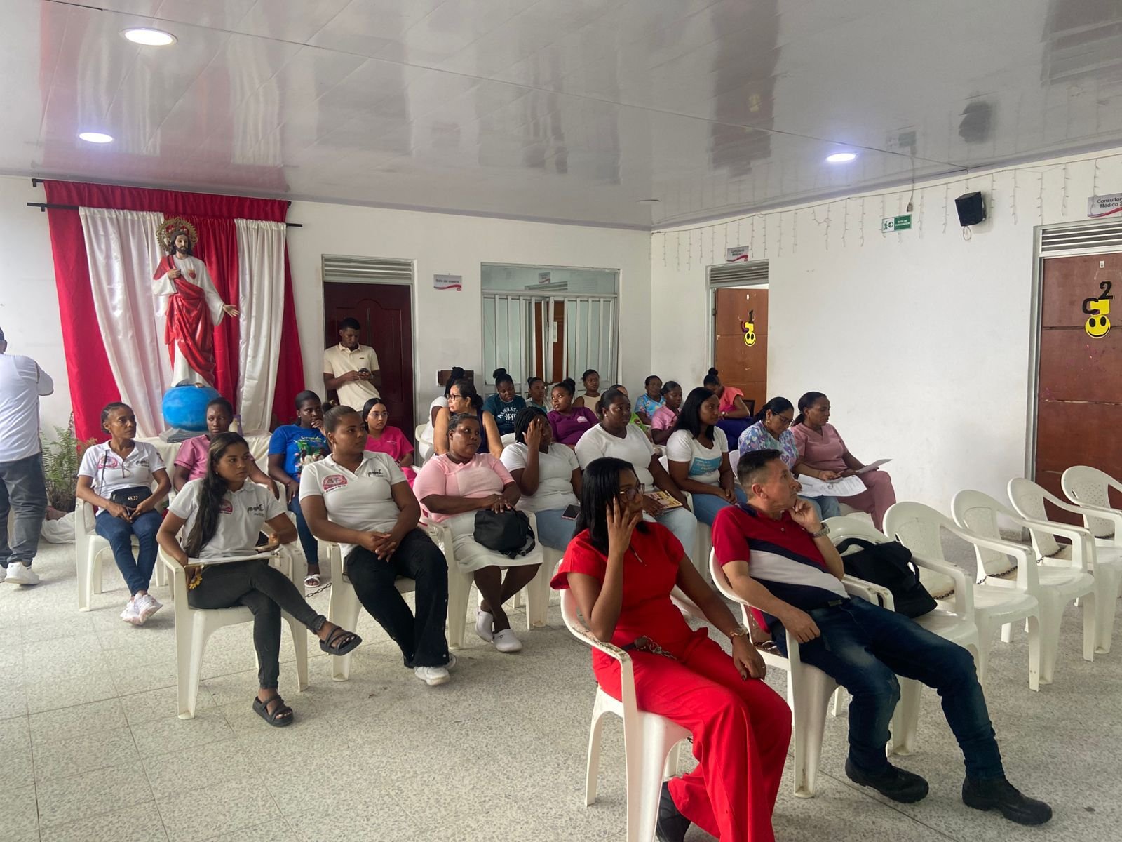 junta con la comunidad